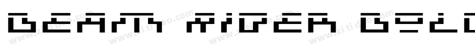 Beam Rider Bold Laser字体转换